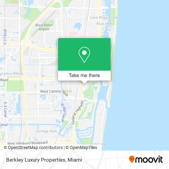 Berkley Luxury Properties map