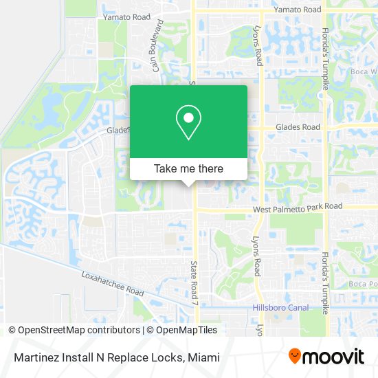 Martinez Install N Replace Locks map