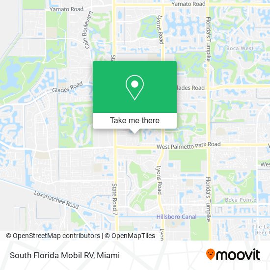 Mapa de South Florida Mobil RV