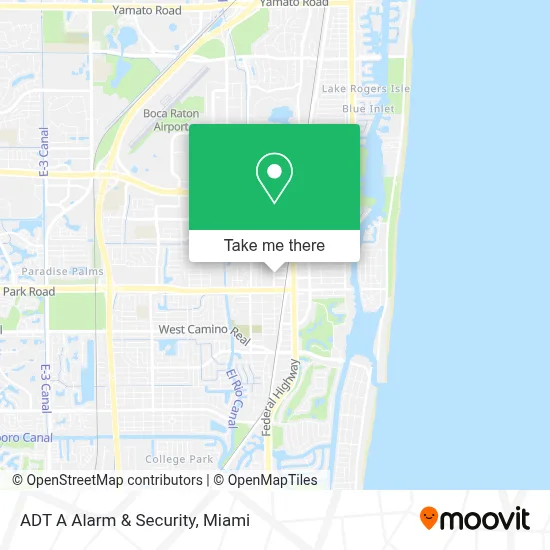 ADT A Alarm & Security map
