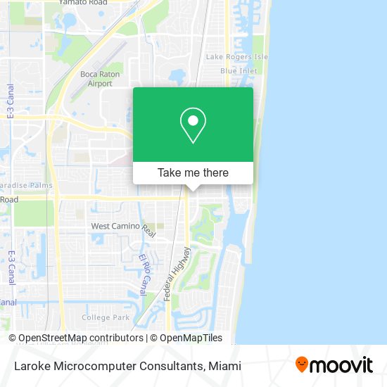 Laroke Microcomputer Consultants map