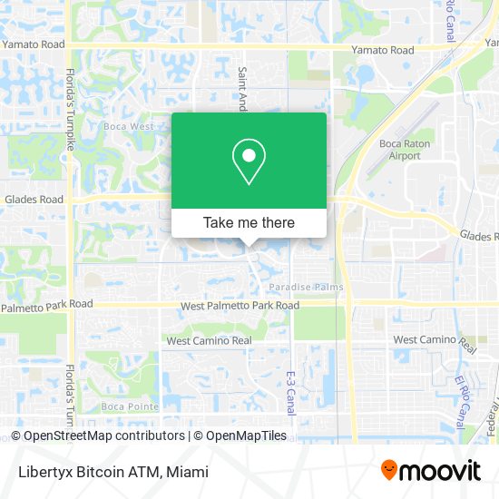 Libertyx Bitcoin ATM map