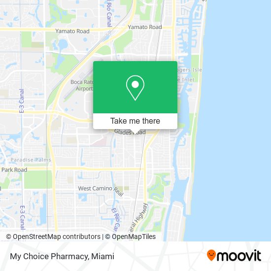 My Choice Pharmacy map