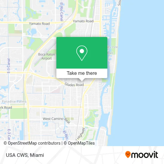 USA CWS map