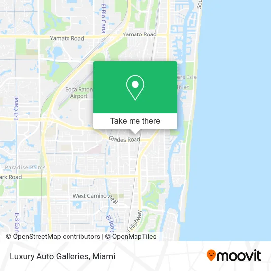 Luxury Auto Galleries map