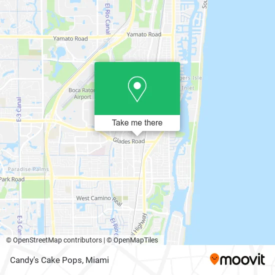 Candy's Cake Pops map