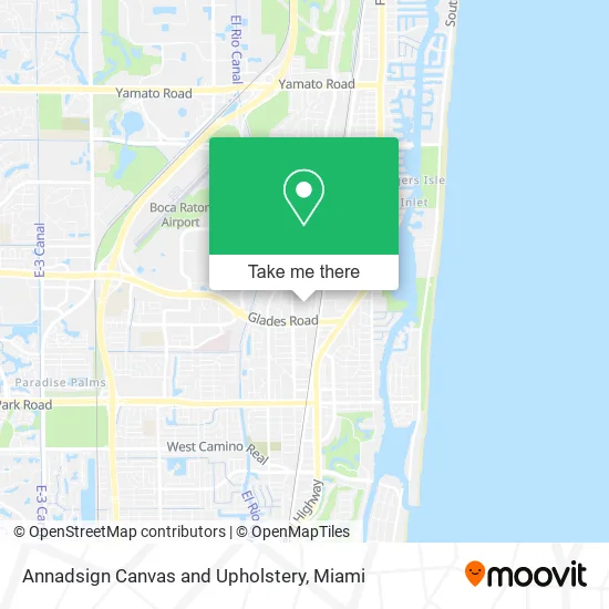 Annadsign Canvas and Upholstery map