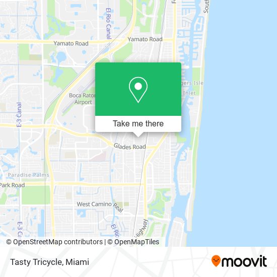 Mapa de Tasty Tricycle