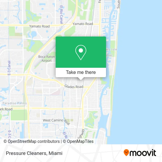 Pressure Cleaners map