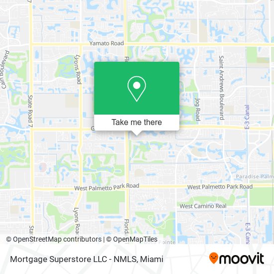 Mapa de Mortgage Superstore LLC - NMLS