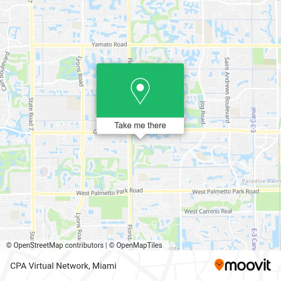 CPA Virtual Network map