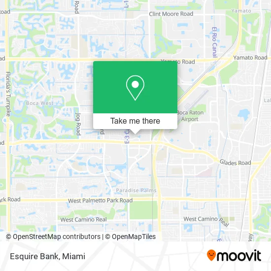 Esquire Bank map