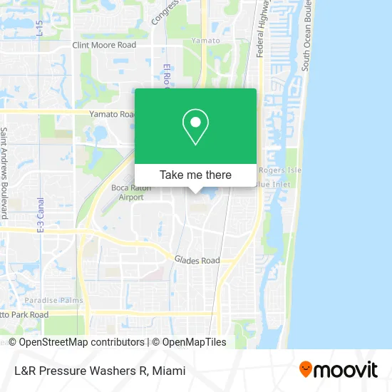 L&R Pressure Washers R map