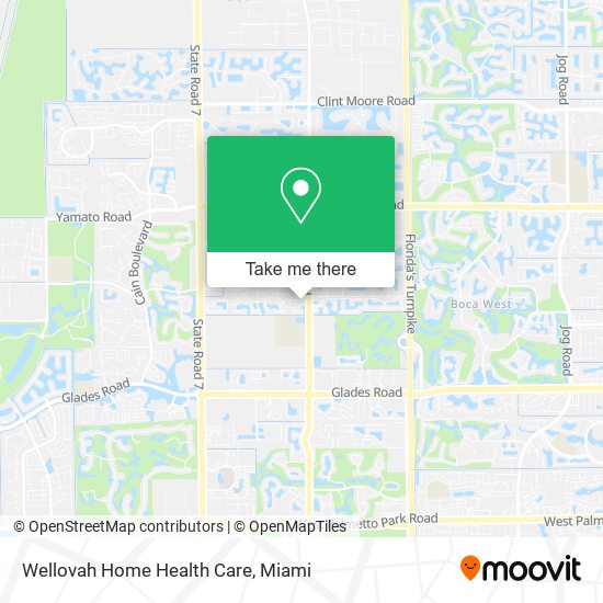 Wellovah Home Health Care map