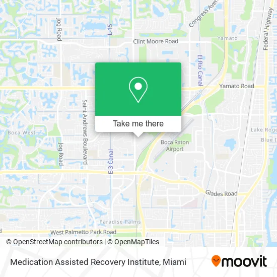 Medication Assisted Recovery Institute map