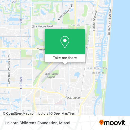 Mapa de Unicorn Children's Foundation
