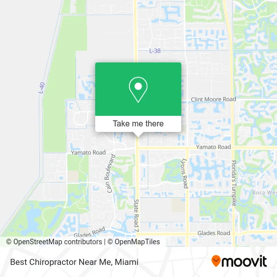 Best Chiropractor Near Me map