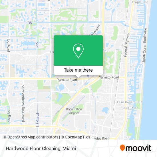 Hardwood Floor Cleaning map