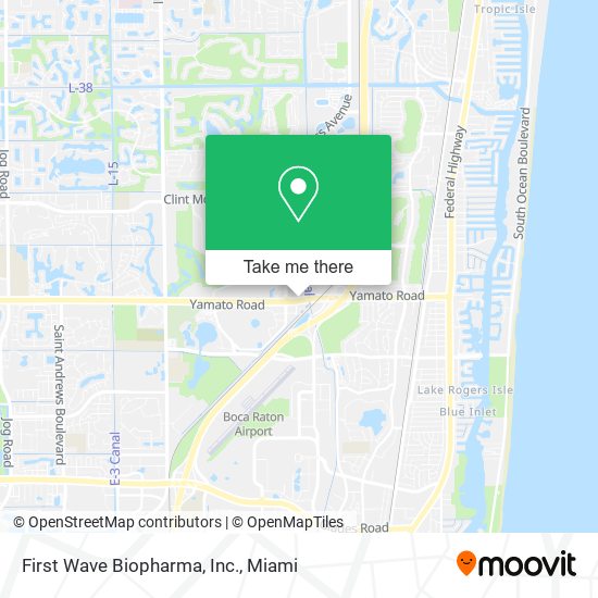 Mapa de First Wave Biopharma, Inc.