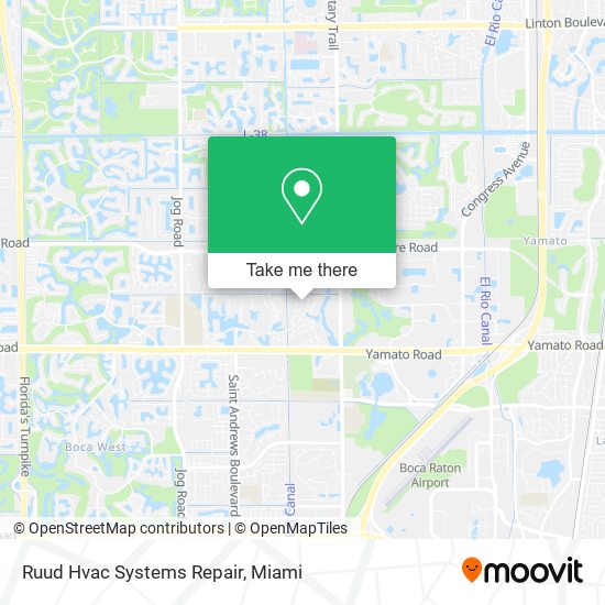 Ruud Hvac Systems Repair map