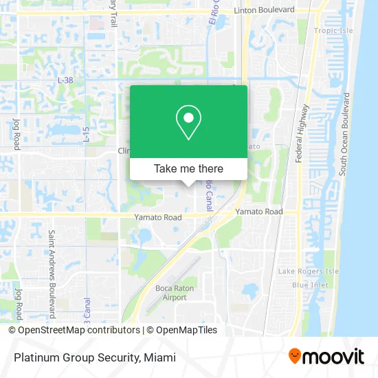 Platinum Group Security map
