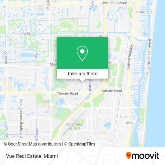 Vue Real Estate map