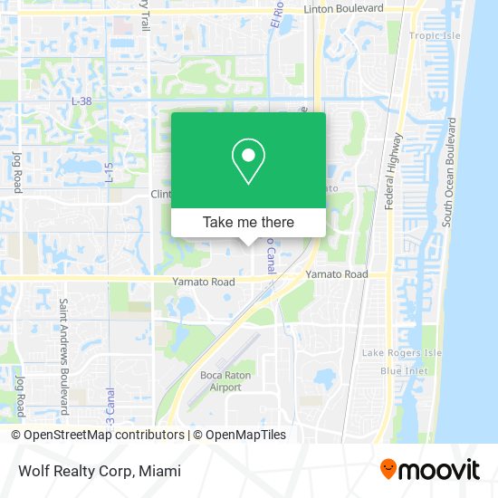 Mapa de Wolf Realty Corp