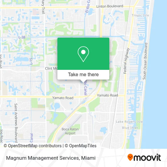Magnum Management Services map