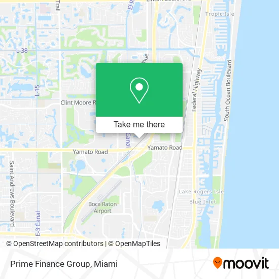 Prime Finance Group map