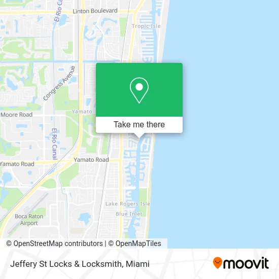Jeffery St Locks & Locksmith map