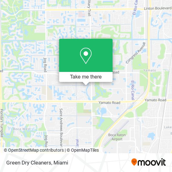 Green Dry Cleaners map