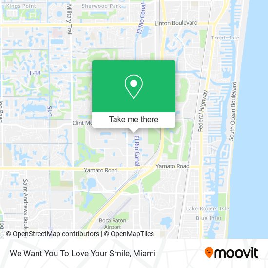 We Want You To Love Your Smile map