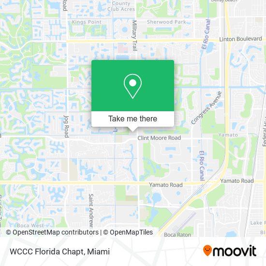 WCCC Florida Chapt map