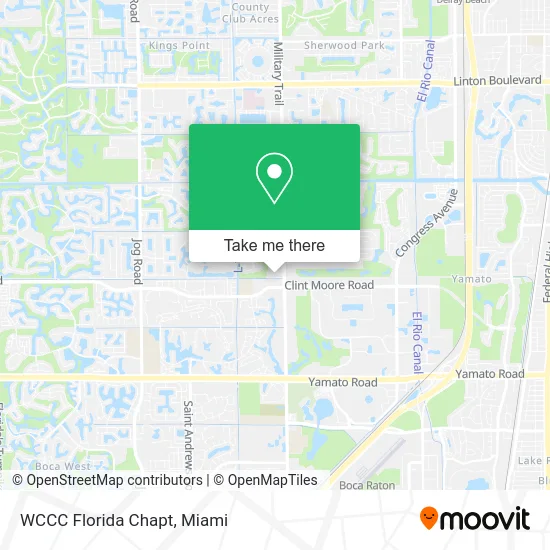 WCCC Florida Chapt map