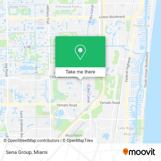 Sena Group map