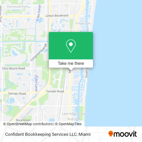 Mapa de Confident Bookkeeping Services LLC
