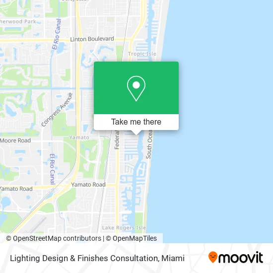 Lighting Design & Finishes Consultation map