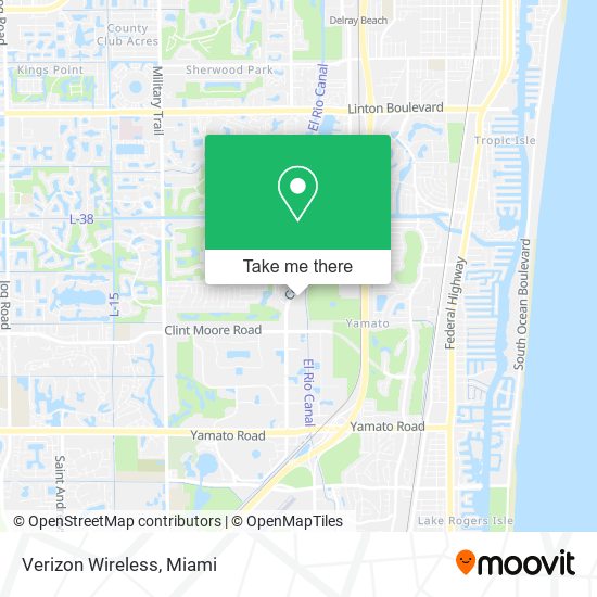 Verizon Wireless map