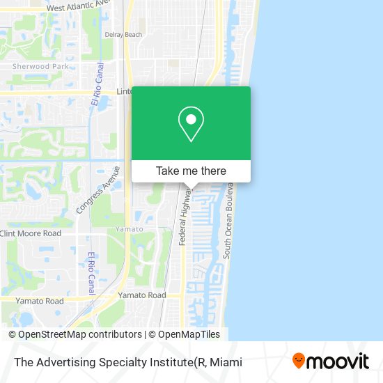 The Advertising Specialty Institute map