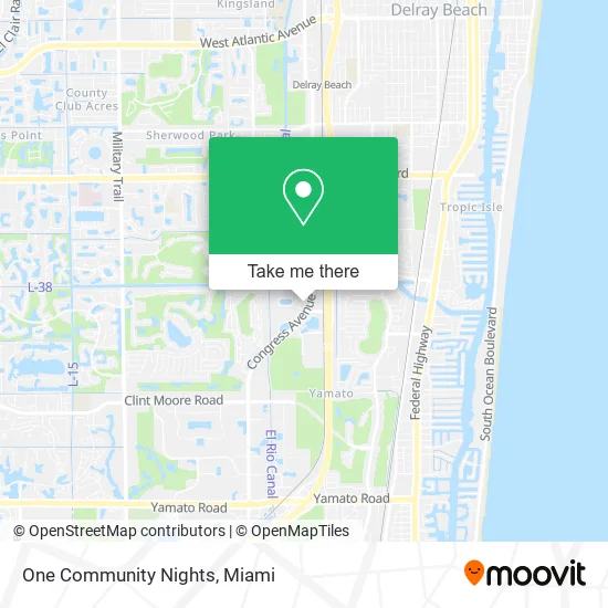 One Community Nights map