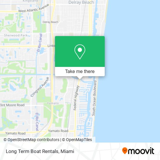 Mapa de Long Term Boat Rentals