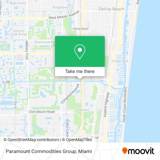 Paramount Commodities Group map