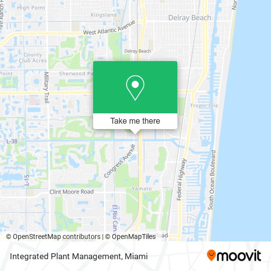 Mapa de Integrated Plant Management