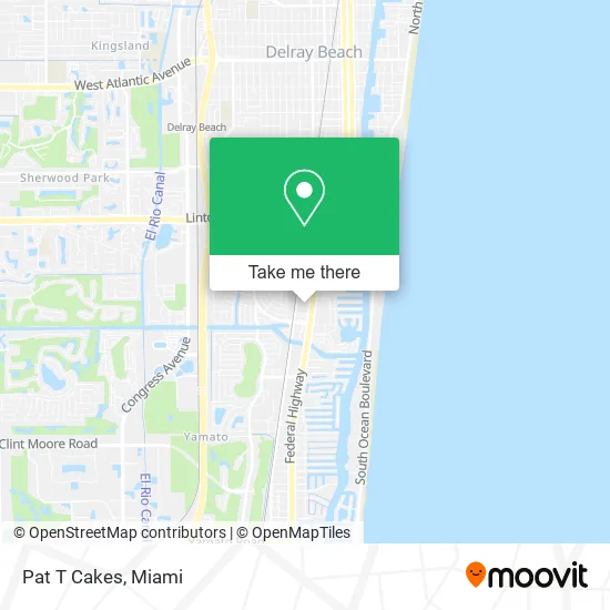 Pat T Cakes map