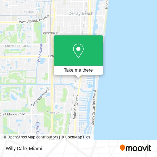 Willy Cafe map