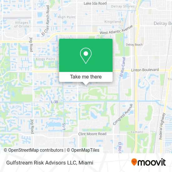 Gulfstream Risk Advisors LLC map
