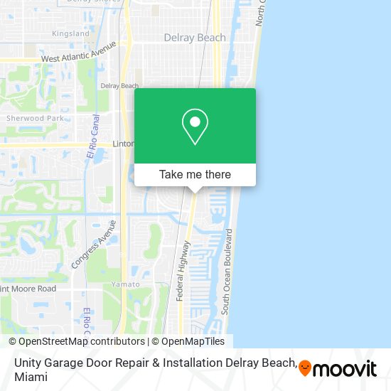 Mapa de Unity Garage Door Repair & Installation Delray Beach