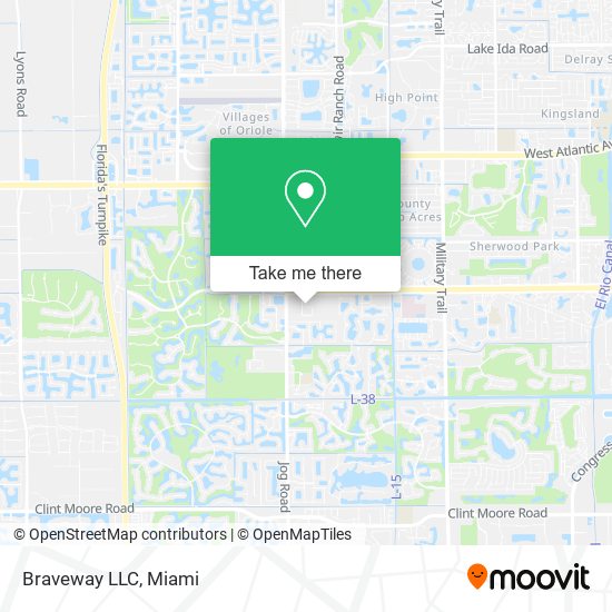 Mapa de Braveway LLC