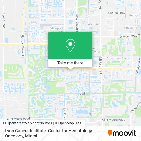 Lynn Cancer Institute- Center for Hematology Oncology map