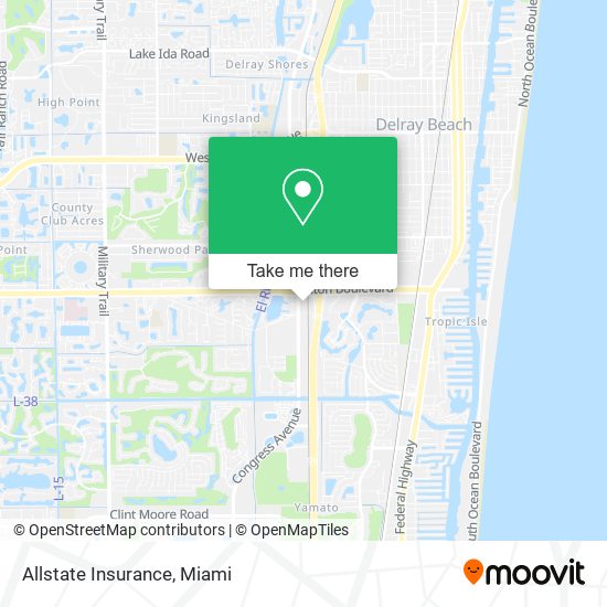 Allstate Insurance map